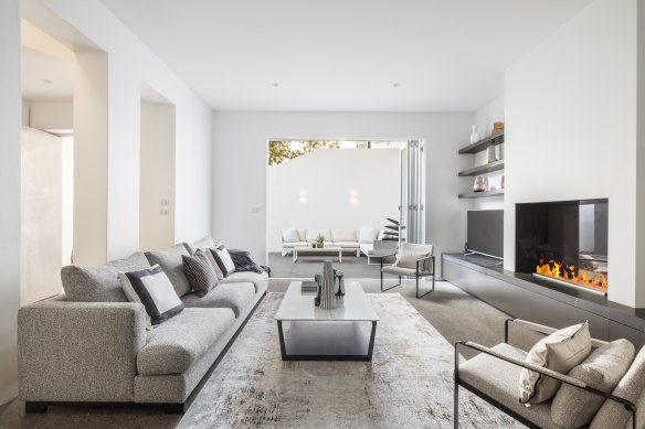 The Woollahra home of Ian Thorpe was passed in at auction on a vendor bid. 