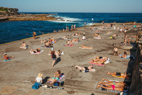 Sydney sweltered through record September temperatures on Tuesday.