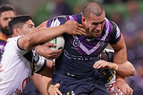 Storm's Nelson Asofa-Solomona is in a purple patch of form.