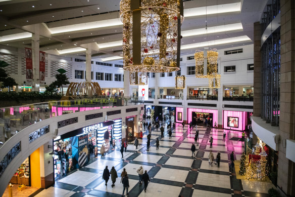 Westfield’s malls are bouncing back.