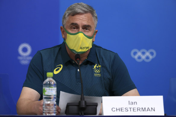 The AOC’s chef de mission Ian Chesterman said no action will be taken against the athletes as they have already apologised. 