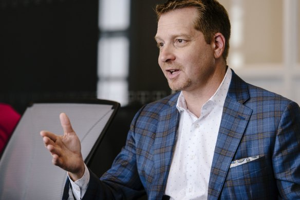 George Kurtz, chief executive officer of Crowdstrike Inc.