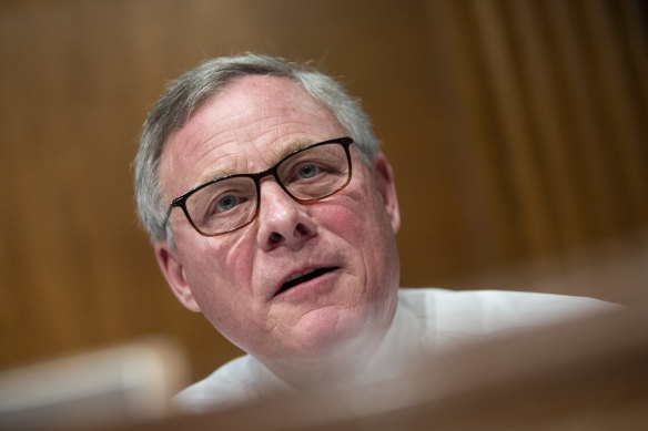 US Senator Richard Burr, a Republican from North Carolina, sold significant amounts in shares shortly before financial markets plunged because of the coronavirus pandemic.