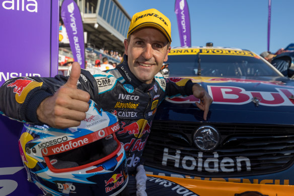 Jamie Whincup will take part in his 500th race when Supercars resume in Sydney at the end of June.