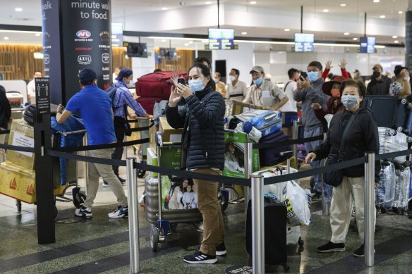 Masks will no longer be needed inside Victorian airport terminals from 11.59pm on June 24.