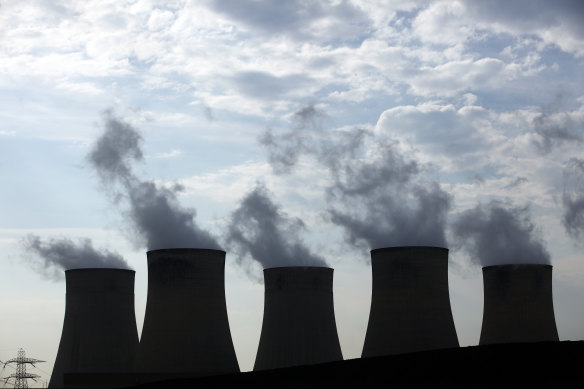The turbines and cooling towers that dominate the landscape will fall silent today, ending the era of coal electric generation.