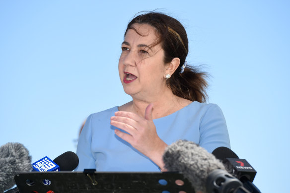 Queensland Premier Annastacia Palaszczuk.