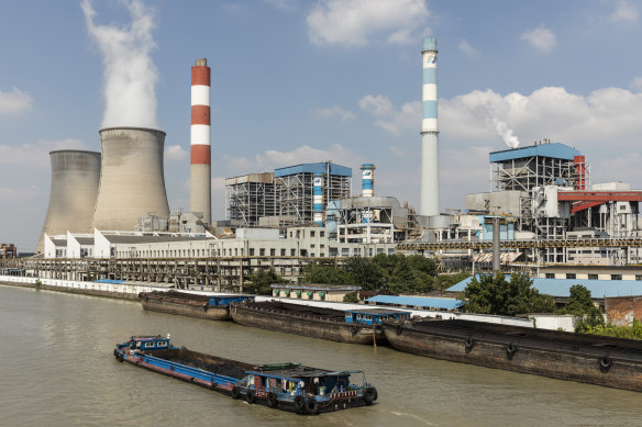 Wangting Power Plant in China’s Jiangsu province. The IEA sees China’s role as a key source of energy demand growth changing.