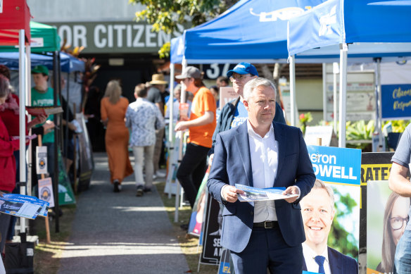 The LNP’s Cameron Caldwell is Canberra-bound.