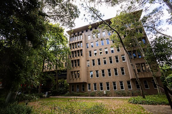 The John Medley Building was designed by Australian modernist architect Sir Roy Grounds and built in the late 1960s.