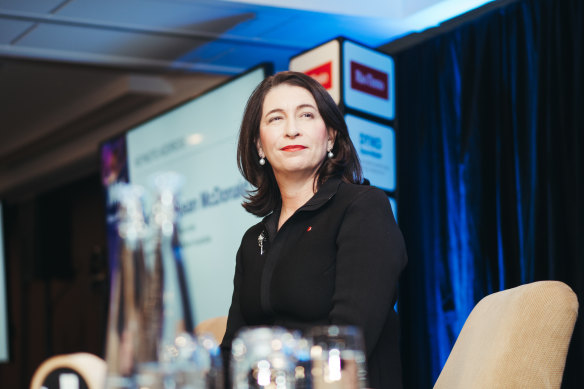 Senator Susan McDonald spoke in favour of ramping up gas.