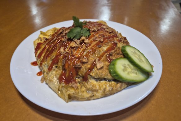 Nasi goreng pattaya. 