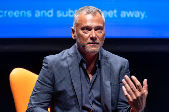 Stan Grant at the Sydney Writer’s Festival on Friday.