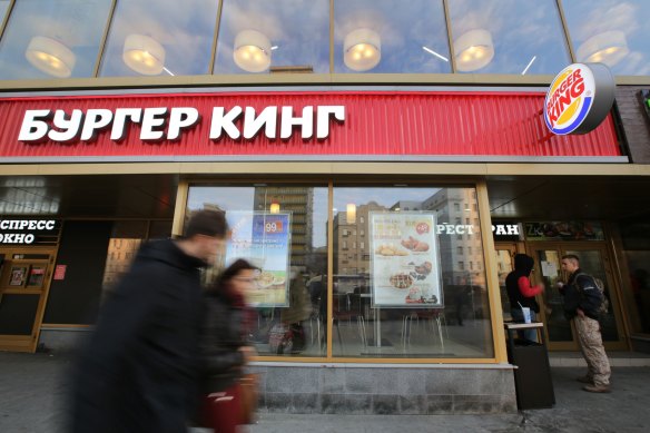 Burger King has been having trouble trying to exit Russia. 