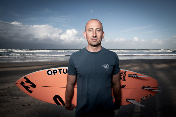 Matt Formston is a triple world surfing champion.