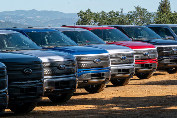 Ford aims to produce two million electric vehicles a year by 2026.