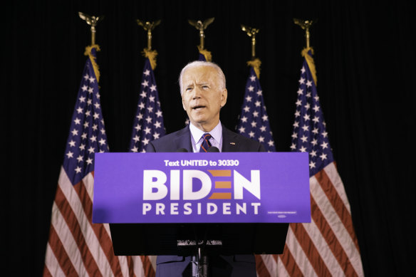 Joe Biden is backing a plan by Democrats to pursue the impeachment of President Donald Trump.