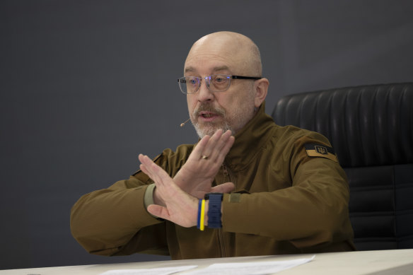 Ukrainian Defence Minister Oleksii Reznikov.