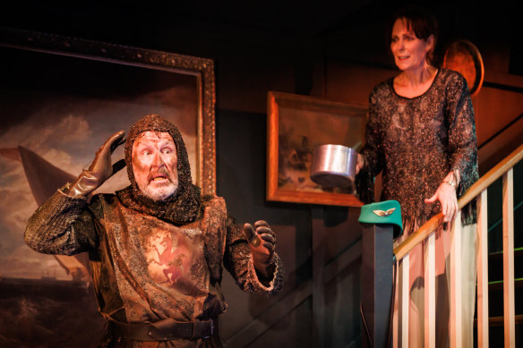 Peter Houghton and Louise Siversen bring their wealth of comedic acting experience to Underneath Ms Archer.