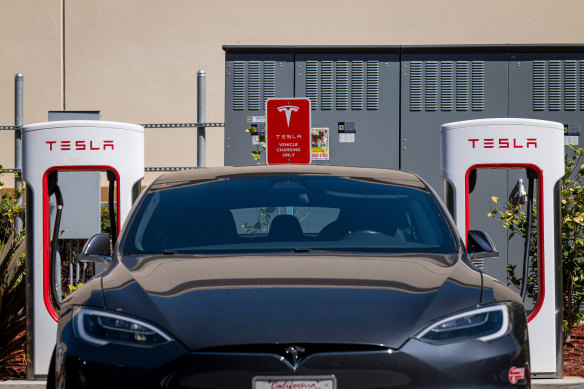 Customers can now use bitcoin to purchase a Tesla.