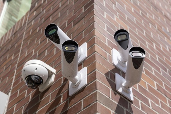 Hackers say they gained access to the feeds of 150,000 surveillance cameras after finding a password exposed on the internet.