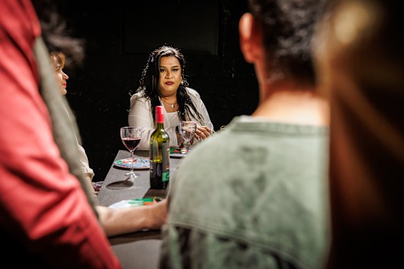 Award-winning Filipino trans theatre-maker Dax Carnay-Hanrahan in a scene from Ken’s Quest.