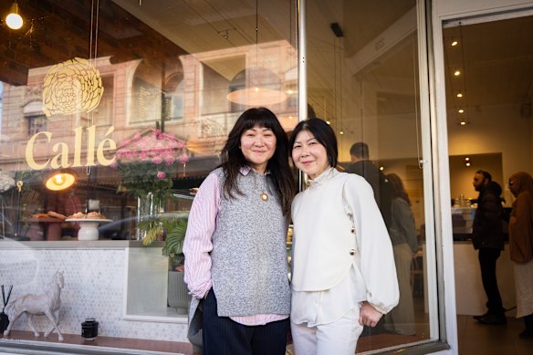 Sisters Vivian (left) and Ellena Ly, who own Calle Bakery.