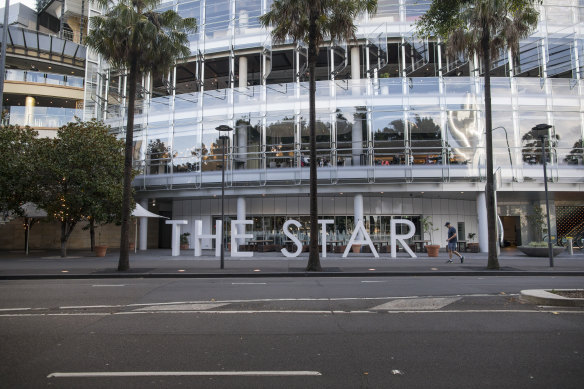 The Star’s Sydney casino at Pyrmont.