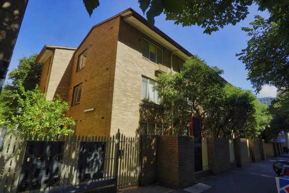 Flats at Grattan Street, owned by the Royal Women’s Hospital, will be sold to private developers.