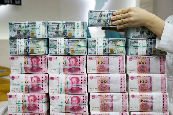 Pan steadied the yuan with stringent capital controls. when it was driven lower in 2015. 