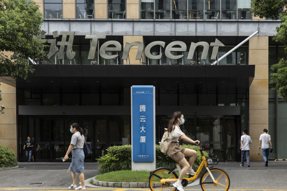 Tencent and other Chinese companies will now be forced to sink a lot of cash into trying to help develop their own advanced chips for their AI models.