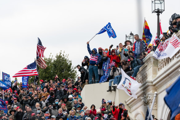Some of the rioters swarming the Capitol chanted "hang Mike Pence". 