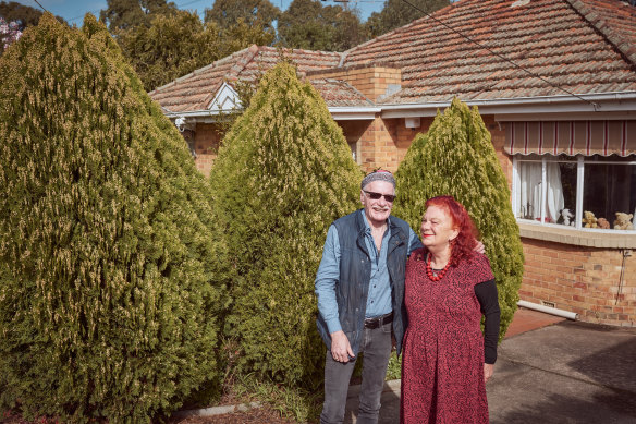 Bev Greet, and Lloyd James: "Bev and I learnt to not  be frightened of dying because we have been so close to it so many times."