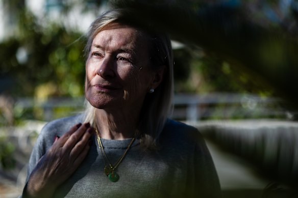 Elizabeth Young, the mother of Jade Young, a victim of the Bondi Junction stabbings.