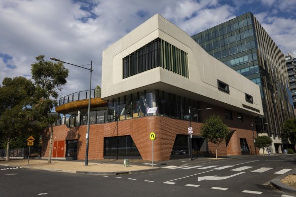 Two-year-old Docklands Primary School is bursting at the seams. 