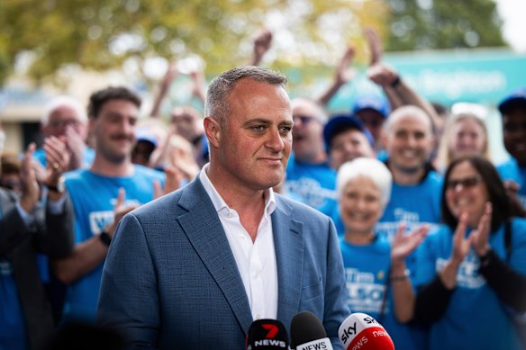 Tim Wilson was the only Liberal to win back a previously teal seat.