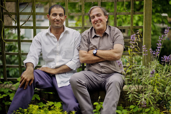 Bassam Aramin, left, and Rami Elhanan: "This is the importance of a personal relationship: if I know an Israeli, then I know that they are not all the same."