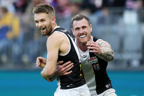 Dan Butler starred for the Saints in their win over West Coast.