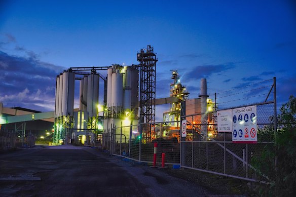 Steel Cement’s existing facility in Yarraville.