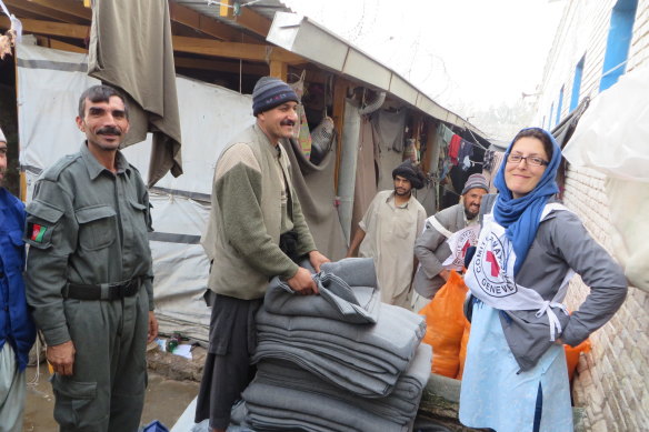 Nazemi-Salman says her work in Afghanistan exposed her to the full range of the work of the Red Cross.