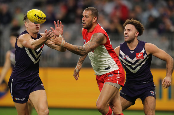 John Longmire is happy with how Lance Franklin’s fitness is trending.