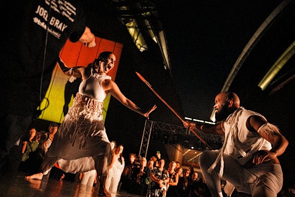 The premise is to have audiences experience the joyful immersion of corroboree