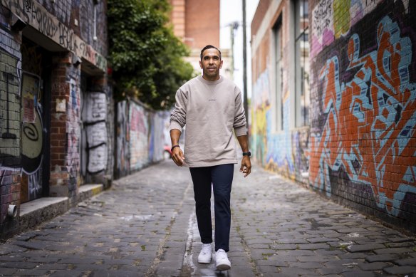 Eddie Betts said he had canvassed a range of views before deciding to back the Voice.