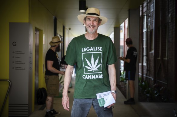 David Ettershank from the Legalise Cannabis Party has welcomed the premier’s comments.