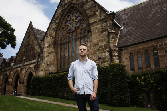 Former St Paul’s College student Alistair Kitchen.