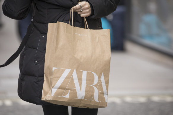 Zara ranked high on the list, despite its reputation as a fast-fashion giant.