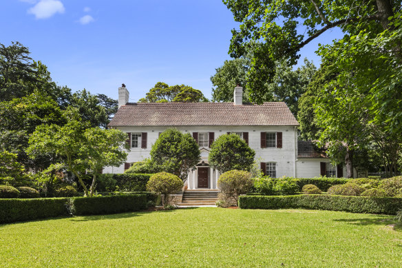 The grand Georgian estate built for the Arnott family in 1941 has sold for $11 million.