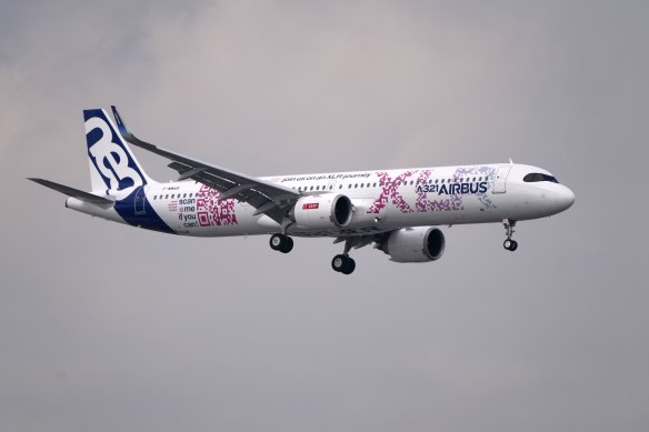 An Airbus A321XLR Neo.