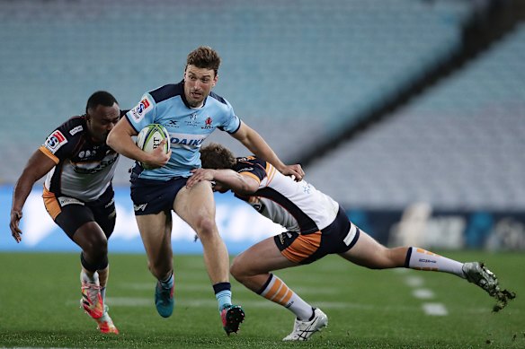 James Ramm started his career at the Waratahs before moving to England and finding success with Northampton.