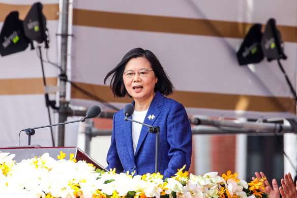 Taiwan’s president Tsai Ing-wen